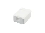 Equip 1-Port Keystone Jack Surface Mount Box, 41,8 mm, 26,2 mm, 59,8 mm, 21 g, 110 mm, 50 mm