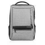 Seljakott Modecom SMART 15 must/hall pol&uuml;ester 15,6 tolli