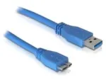 DeLOCK Micro USB 3.0 kaabel 1 m, USB A, 5 Gbit/s, sinine