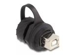 DeLOCK USB 2.0 t&uuml;&uuml;p-B-pesa-emane &uuml;hendus IP68 veekindel must