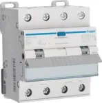 Hager Fehlerstrom-Miniature Circuit Breaker 4P10kA B-16A 300mA A Type AFX416D - Miniatuurne kaitsel&uuml;liti (AFX416D)