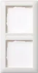 Gira Standard 55 110203 2-kohaline katteraam, valge