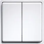 Juhtmeta mini vajutusl&uuml;liti Eltako FMT55/4-rw valge (MPN 30000262)