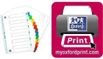 ELBA igakuised Mylar-vahelehed A4, 12 klappi jaanuar-detsember, v&auml;rvilised, 170 g (598581-20)