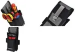 T&ouml;&ouml;riistakott c.k tools MA2724 &mdash; universaalne kandekott, m&otilde;&otilde;tmed 90&times;200&times;100 mm