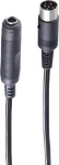 ShiverPeaks BS30201 heli dioodkaabel, DIN 5-kontaktne pistik &ndash; 6,3 mm jack 3-kontaktne pesa, 0,2 m