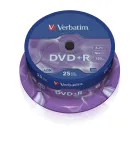 Verbatim VB-DPR47S2A, DVD+R, 120 mm, Spindle, 25 tk, 4.7 GB