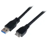 StarTech.com 1m (3ft) Sertifitseeritud SuperSpeed USB 3.0 A kuni Micro B kaabel - M/M