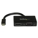 StarTech.com reisi-A/V-adapter: 2-&uuml;hes Mini DisplayPort-HDMI- v&otilde;i VGA-muundur