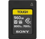 CFexpress Type A m&auml;lukaart Sony CEA-M960T &mdash; 960 GB, lugemine 800 MB/s, kirjutamine 700 MB/s, tolmu-/l&ouml;&ouml;gi-/niiskuskindel
