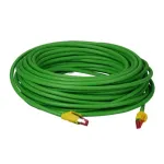 V&otilde;rgukaabel EFB Elektronik K8030.15 &mdash; Cat5e SF/UTP (S-FTP), RJ-45&ndash;RJ-45, 15 m, roheline/kollane