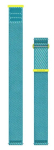 Band Garmin 010-14400-07 t&uuml;rkiissinine kangas 22 mm