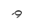 Lenovo 4X90U90619 USB-kaabel USB 3.2 Gen 2 (3.1 Gen 2) 1 m USB C Must