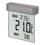TFA Vision Digital Window Thermometer Silver/Grey (30.1025)