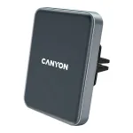 CANYON CH-15 Auto hoidik ja juhtmevaba laadija MegaFix, 15W, USB-C, must