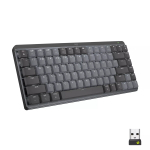 LOGITECH Mx Mechanical Mini Minimalistlik juhtmevaba valgustatud klaviatuur - Graphite Tactile Quiet Qwerty US/Int'l