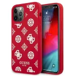 Guess GUHCP12LLSPEWRE iPhone 12 Pro Max 6,7 inch Red Hard Case Peony Collection