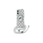 Karl Lagerfeld KLHMP16SHCKCKLCT iPhone 16 6,1 tolli l&auml;bipaistev k&otilde;va &uuml;mbris IML ristkeha monogramm Karl & Choupette Head MagSafe