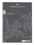 FABER-CASTELL ruuduline kolleegiumiplokk DIN A4 veerisega