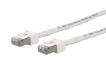 METZ CONNECT Ultraflex500 Patch-kaabel RJ-45 (M) kuni RJ-45 (M) 10,0 m S/FTP CAT 6 varjestatud halogeenivaba valge (13084VA088-E)