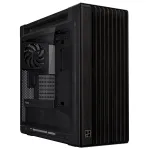PC Case ASUS ProArt PA602 Wood Edition Midi Tower Must &mdash; Puit, ATX/EATX tugi, karastatud klaas, 4&times;3,5 tolli / 8&times;2,5 tolli, GPU kuni 450 mm