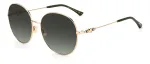 JIMMY CHOO BIRDIESPEFIB naiste p&auml;ikeseprillid - &uuml;lisuured ruudukujulised kassisilma atsetaatraamiga - 60/18/145 mm - UV400 kaitse