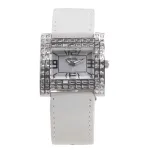 FOLLI FOLLIE Naiste Kell WF7A007SPS (35mm) - Roostevabast terasest korpus, roosa nahkrihm, kvartsliikumine