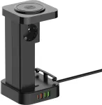 Newell GaN Power Cube 8in1 Laadimisjaam koos Juhtmevaba Laadijaga