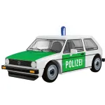 COBI 24642 Volkswagen Golf (1974) Polizei ehituskomplekt, 1:35, valge