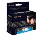 Accura tindikassett HP nr. 950XL must &uuml;hilduv suure tootlikkusega (CN045AE)
