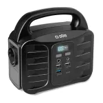 SBS Portable Power Station 150W Fast Charge Black (TEPOWST150W)