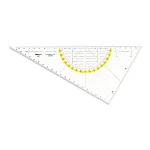 ARISTO Geometry Set Square 26.0 cm Transparent