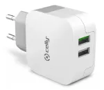 CELLY Travel Charger Turbo 2USB 3.4A