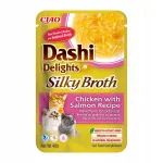 INABA CAT Dashi Delights Silky Broth kana ja l&otilde;hega &ndash; kassi maiuspala &ndash; 40g