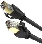 UNITEK Cat.7 SSTP Ethernet patch-kaabel RJ45, 0,5m, hall, 10Gbps, 600MHz, kullatud