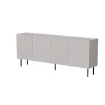 Kummut Cama Meble LUCCA 4D &mdash; 200 x 40 x 80 cm, ka&scaron;miirv&auml;rv, puitlaastplaat