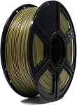 Flashforge PLA 3D-printeri filament, 1,75 mm, 1 kg, kuldne