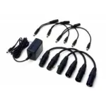 TC Helicon Singles Connect Kit - 3 x 15 cm instrumendi patch-kaablid efektipedaalidele