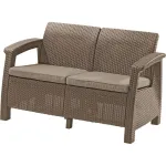 KETER aia diivan kahekohaline Corfu Love Seat beež