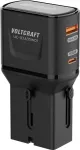 VOLTCRAFT UC-1C1A35W01 35W reisiseinalaadija USB-C PD ja USB-A kiirlaadimine, must, EU/UK/US adapteritega VC-17792720