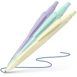 Schneider Reco Pastel pastelne pastapliiats, sinine tint, 3-pakk, erinevad pastelsed v&auml;rvid 131893