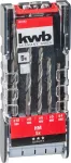 kwb 109140 k&otilde;vasulamotsaga m&uuml;&uuml;ritise puuriterade komplekt, 5 osa, 4-10 mm