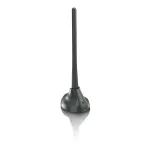PHILIPS SDV5100/12 sise-TV-antenn 18 dB v&otilde;imendusega, UHF/VHF/FM, must