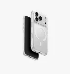 UNIQ Clario Magclick laadimisega l&auml;bipaistev &uuml;mbris iPhone 18 Pro / 17 Pro jaoks