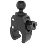 RAM Mounts RAP-B-400U Tough-Claw v&auml;ike klambriga alus 1-tollise (2,54 cm) kuuliga, 0,625&ndash;1,14-tollistele siinidele