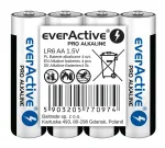 Aluselised patareid everActive LR6 AA pakis 4 tk &mdash; 1,5 V, 3000 mAh, 50,5 &times; 14,5 mm