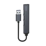 Savio AK-70 USB-A jaotur, 4-&uuml;hes: 3 x USB-A 2.0 + 1 x USB-A 3.1 Gen 1, 5 Gbps
