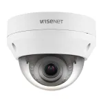 Hanwha Vision QNV-7082R WiseNet Q vandaalikindel v&auml;litingimustesse m&otilde;eldud IR-kuppel-IP-kaamera, 4 MP, 3,2 mm, PoE, IP66, IK10, valge