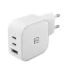 Mobiilseadme laadija Tucano MA-GAN65P-EU-W 2 USB USB-C kiirlaadimine