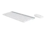 Logitech Slim Wireless Combo MK470 - klaviatuuri-hiire komplekt - juhtmevaba - 2,4 GHz - hispaania keel - valkjas (920-009199)